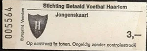 Toegangskaart Haarlem – Feyenoord