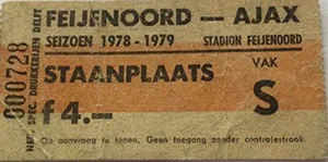 Toegangskaart Feyenoord – AFC Ajax