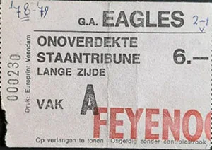 Toegangskaart Go Ahead Eagles – Feyenoord