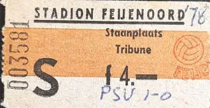 Toegangskaart Feyenoord – PSV