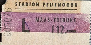 Toegangskaart Feyenoord – FC Volendam