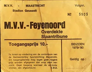 Toegangskaart MVV – Feyenoord