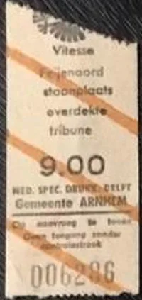 Toegangskaart Vitesse – Feyenoord
