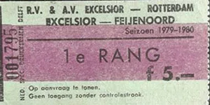 Toegangskaart Excelsior – Feyenoord