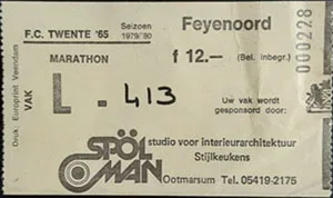 Toegangskaart FC Twente – Feyenoord