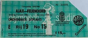 Toegangskaart AFC Ajax – Feyenoord