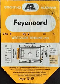Toegangskaart AZ – Feyenoord