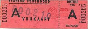 Toegangskaart Feyenoord – ADO Den Haag