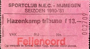 Toegangskaart SC NEC – Feyenoord