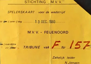 Toegangskaart MVV – Feyenoord