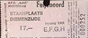 Toegangskaart AFC Ajax – Feyenoord
