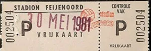 Toegangskaart Feyenoord – MVV