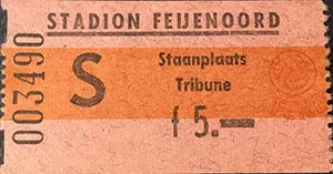 Toegangskaart Feyenoord – Excelsior