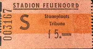 Toegangskaart Feyenoord – Roda JC