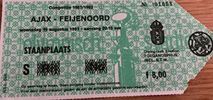Toegangskaart AFC Ajax – Feyenoord
