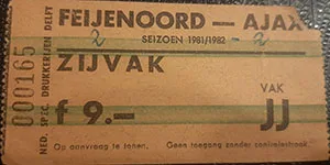Toegangskaart Feyenoord – AFC Ajax