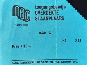 Toegangskaart NAC Breda – Feyenoord