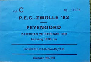 Toegangskaart FC Zwolle – Feyenoord