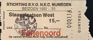 Toegangskaart SC NEC – Feyenoord