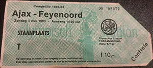 Toegangskaart AFC Ajax – Feyenoord
