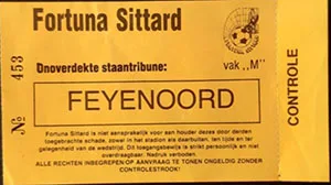 Toegangskaart Fortuna Sittard – Feyenoord