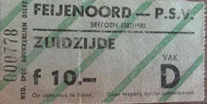 Toegangskaart Feyenoord – PSV