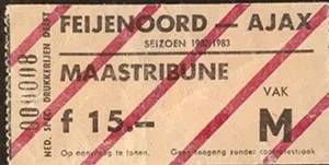 Toegangskaart Feyenoord – AFC Ajax
