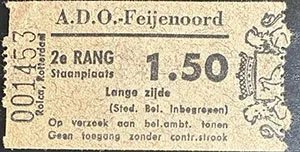 Toegangskaart ADO Den Haag – Feyenoord