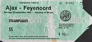 Toegangskaart AFC Ajax – Feyenoord