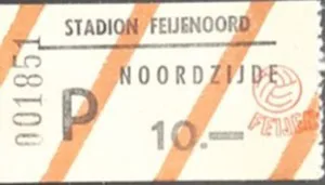 Toegangskaart Feyenoord – Roda JC
