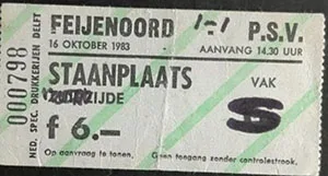 Toegangskaart Feyenoord – PSV
