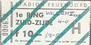 Toegangskaart Feyenoord – Willem II