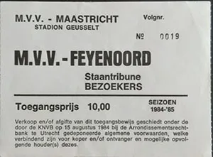 Toegangskaart MVV – Feyenoord
