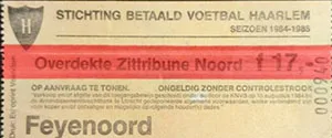 Toegangskaart Haarlem – Feyenoord