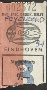 Toegangskaart PSV – Feyenoord