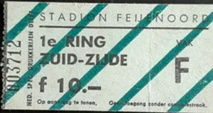 Toegangskaart Feyenoord – FC Utrecht