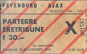Toegangskaart Feyenoord – AFC Ajax