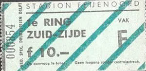 Toegangskaart Feyenoord – FC Volendam