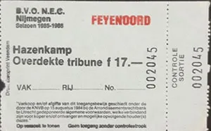 Toegangskaart SC NEC – Feyenoord