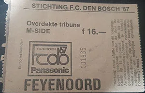 Toegangskaart FC Den Bosch – Feyenoord