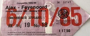 Toegangskaart AFC Ajax – Feyenoord