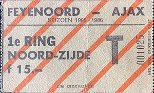 Toegangskaart Feyenoord – AFC Ajax