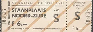 Toegangskaart Feyenoord – FC Utrecht