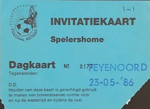 Toegangskaart Fortuna Sittard – Feyenoord