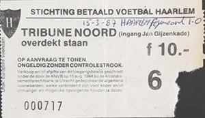 Toegangskaart Haarlem – Feyenoord