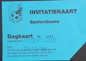 Toegangskaart Fortuna Sittard – Feyenoord