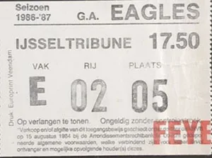 Toegangskaart Go Ahead Eagles – Feyenoord