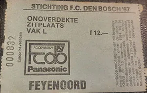 Toegangskaart FC Den Bosch – Feyenoord