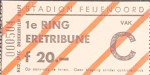 Toegangskaart Feyenoord – Veendam