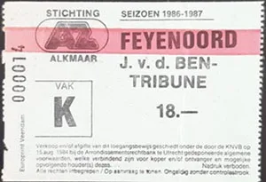 Toegangskaart AZ – Feyenoord